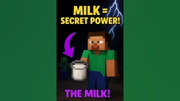 Minecraft Milk Trick 🥛 Removes ANY Effect Instantly!