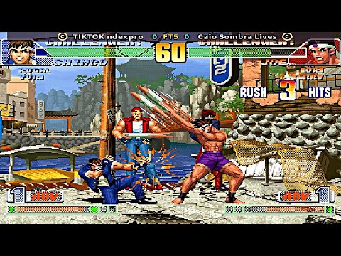 KOF 98 Combo - TIKTOK ndexpro vs Caio Sombra Lives FT5