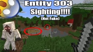 Entity 303 Sighting 19 Not Fake Minecraft 1 14 2 Must Watch Youtube