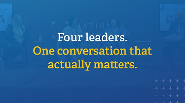 Four leaders. One conversation that actually matters.