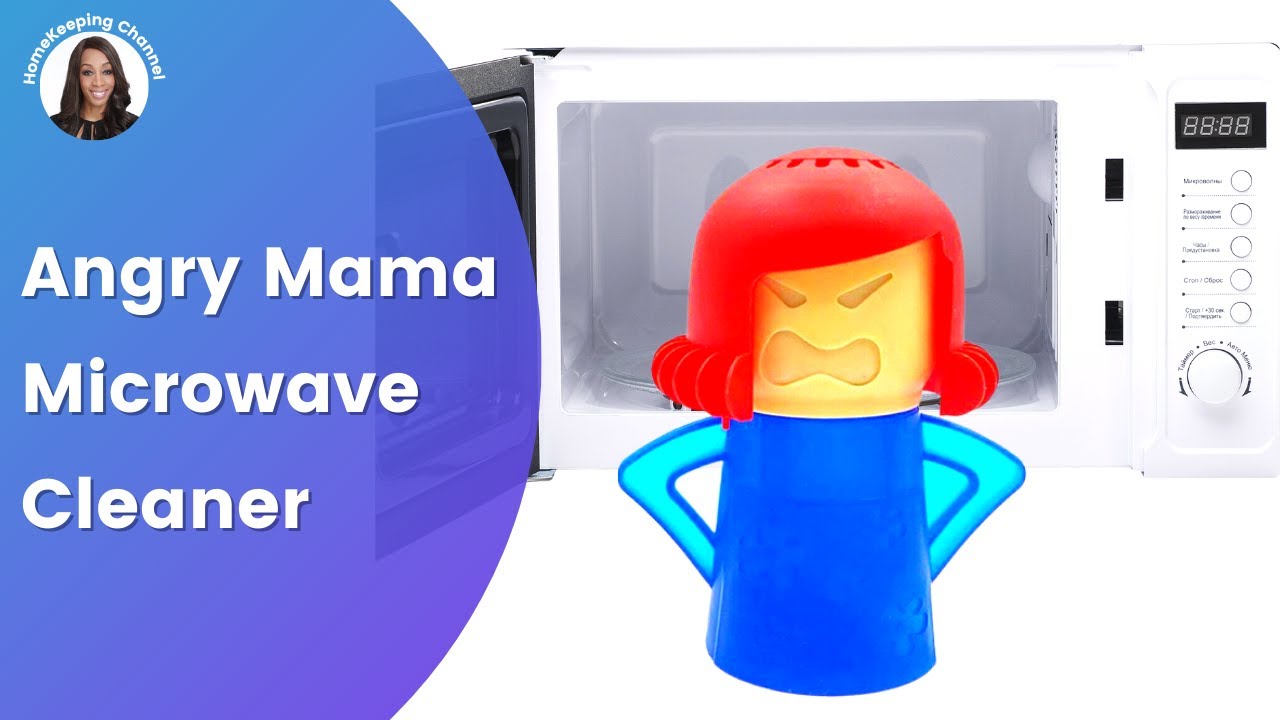 Angry Mama Microwave Cleaner Review