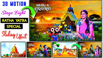 Ratha yatra special video editing tutorial odia||Jagannath odia status video editing||Ratha yatra