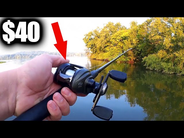 $40 Baitcaster Combo H20 Xpress ANGLER (Fall Topwater Bass Fishing) 