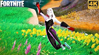 Spider-Gwen Gameplay - Fortnite (4K 60FPS)