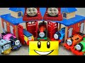 Thomas and Friends Huge Trackmaster Track Build and New Push Along Nia Rebecca BWBA