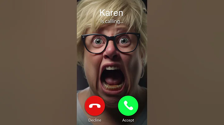 KAREN IS CALLING! #shorts #karen #kareniscalling #karensfreakout #karenmeme #karenmemes