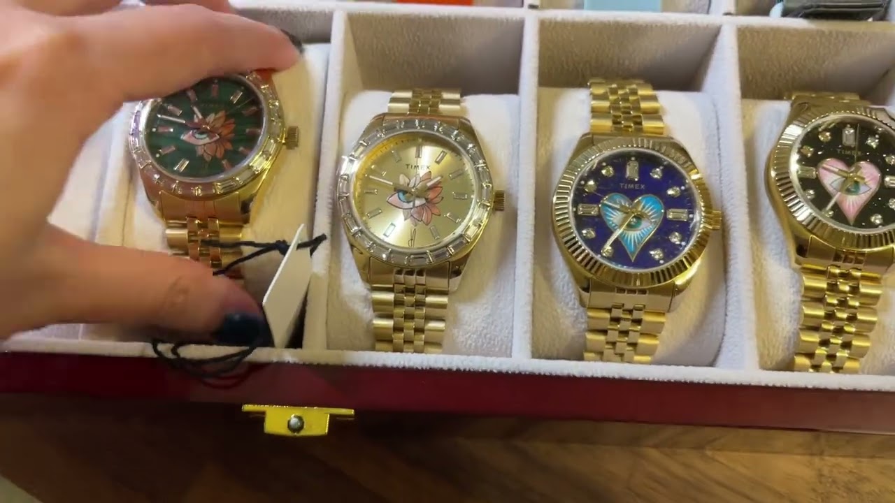 Jacquie Aiche x Timex 
Legacy Gold Sunray Flower Tribe Eye Watch Watches with a Purpose – The Jacquie Aiche X Timex Awakening  main image 2