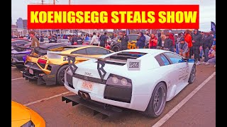 Goldrush Rally Boston INSANE Supercars Arriving and Loud REVS! +DDE (Day 2)