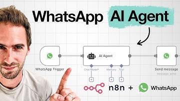I built an n8n WhatsApp AI agent in 10 mins (Complete Setup)