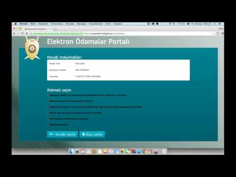 Video: Elektron hesab təqdimatı və ödənişi nədir?