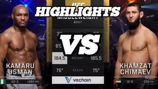 UFC 294: Chimaev vs Usman \/ Highlights