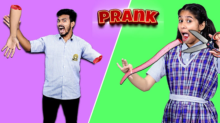 School Me PRANK Karna Pada Bhari | PRANK WAR In School