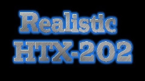 REALISTIC HTX-202