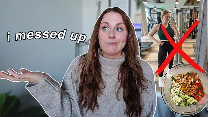 MISTAKES i've made on my HEALTH/FITNESS journey (t...