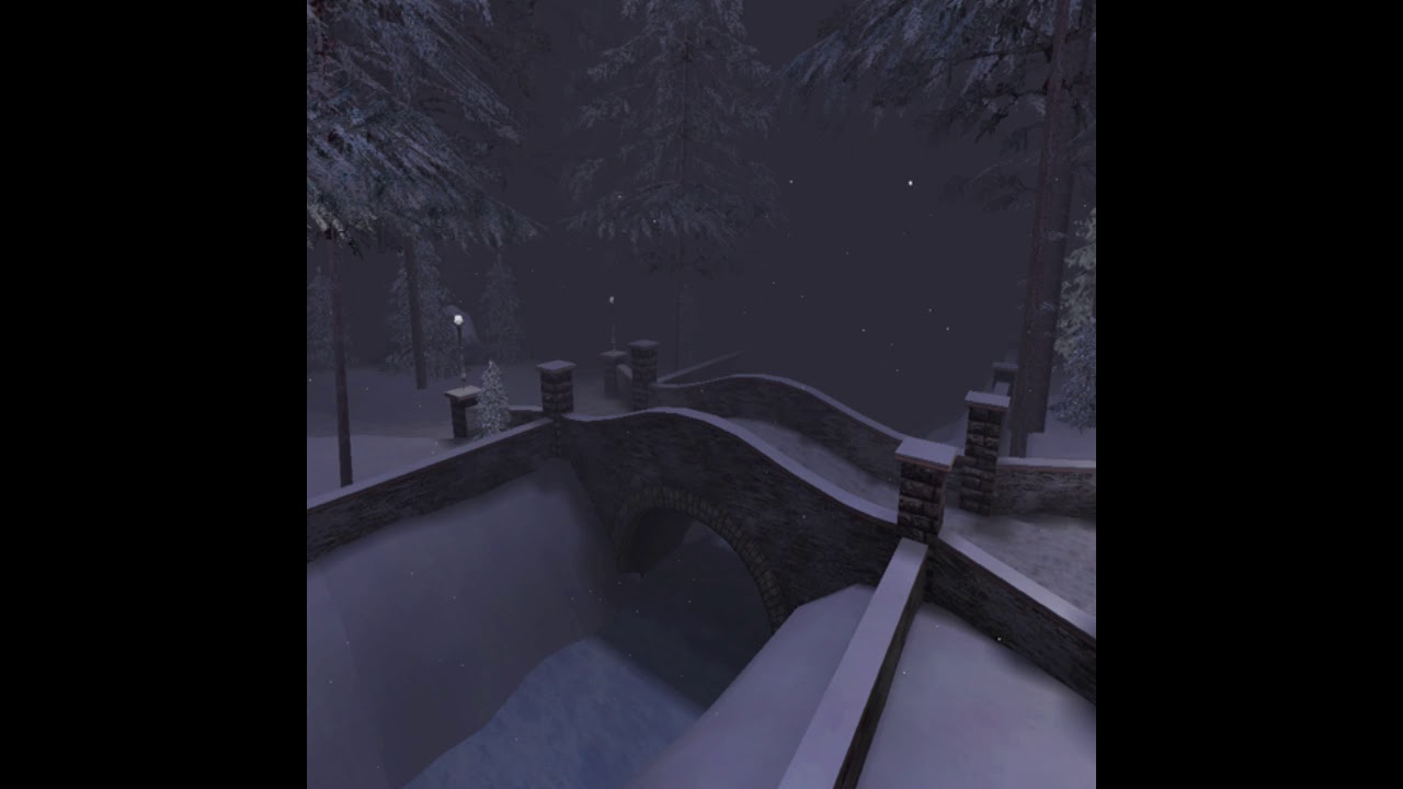 Medal of Honor Allied Assault Snowy Park Ambience - YouTube