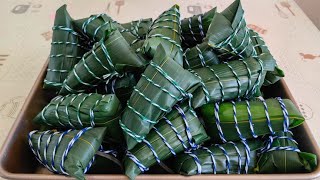 Zongzi is delicious and has no difficulty. All of them are neat and goodlooking. They are soft and
