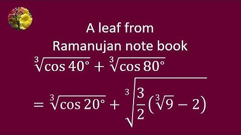 Proving Ramanujan’s identity using his result