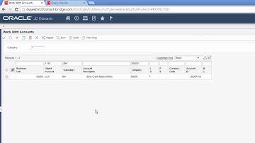 JD Edwards Financial Best Practice Series – Changing Your Chart of Accounts