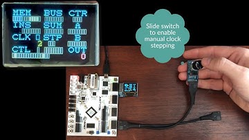 8-bit CPU on FPGA - it