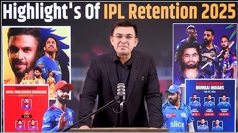 IPL 2025 Retention: MS Dhoni, Rohit Sharma, ViratKohli retained; || All 10 TEAMS RETAINED LIST