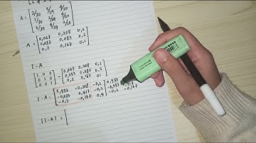 Aplikasi Matriks pada Analisis Input Output Penyelesaian Kasus Soal 3 Sektor - Matematika Bisnis