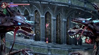 SEXY MIRIAM VS TWIN HEADED DRAGON BOSS Bloodstained: Ritual of the Night