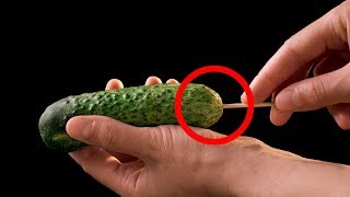Non Avete Mai Tagliato I Cetrioli In Questo Modo, Incredibile Saporito.tv