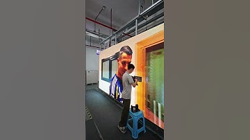 I will install it. #ledscreen #leddisplay #ledwall #ledmodule #eagerled #Ronaldo