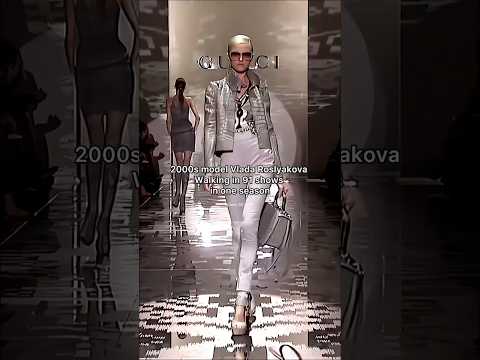 Vlada Roslyakova Walking In 91 Shows In One SeasonSupermodel Vladaroslyakova Runway 2000S