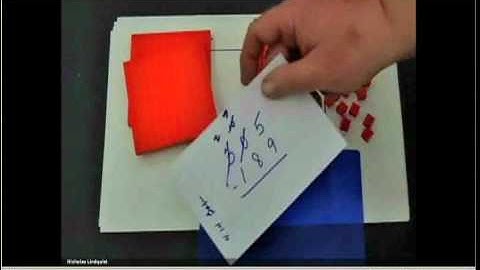 Math with Manipulatives - Subtraction Using Base Ten Blocks