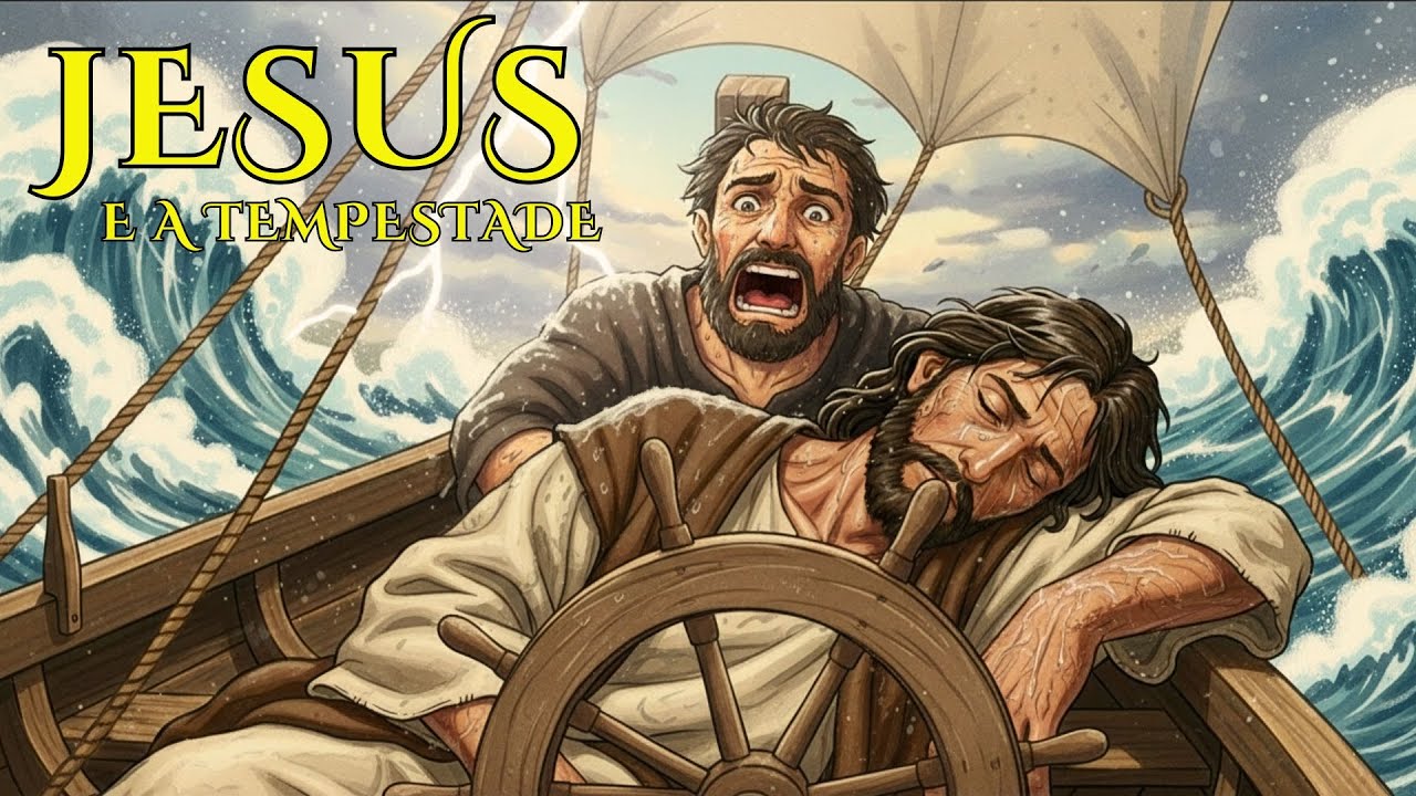 Por que Jesus Dormiu na Tempestade? (O Fim da Ansiedade)
