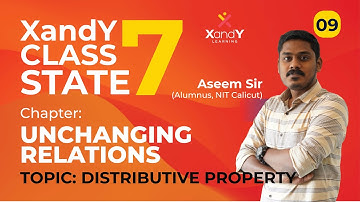 Distributive Property | Part 09 | Unchanging relations | Chap 3 | Maths | Class 7 #maths  #uss