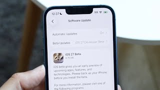 iOS 27 Beta 6
