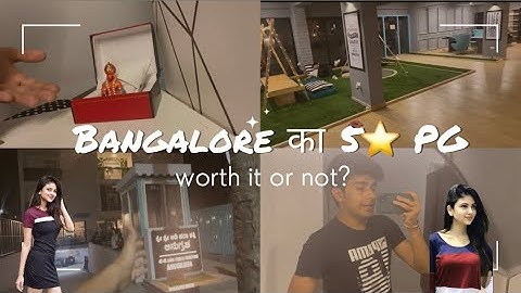 Bangalore के 5⭐️ PG मे घुसगया | FF21 review #vlog #review