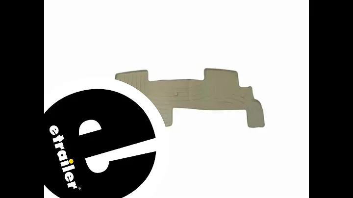 etrailer | Compatible? Yes! The WeatherTech 2nd Row Rear Auto Floor Mat Fits a 2010 GMC Acadia