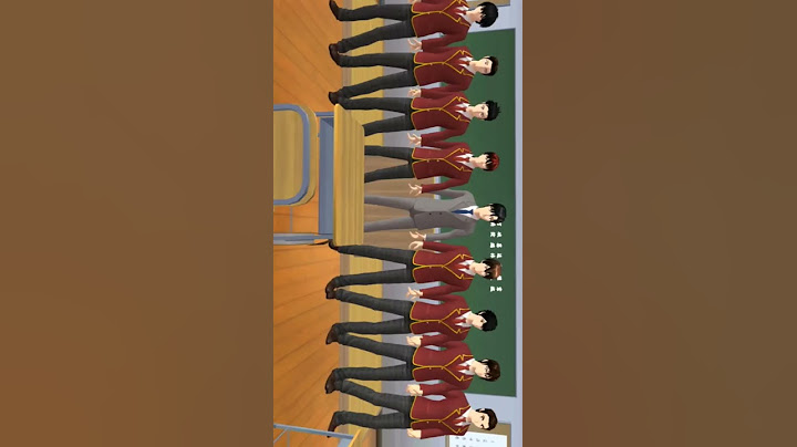Tiktok Sakura School Simulator II Versi SMA Sakura