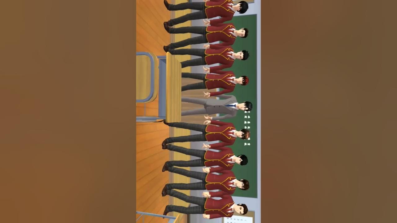 Tiktok Sakura School Simulator II Versi SMA Sakura