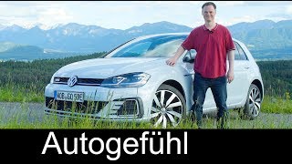 Volkswagen Golf GTE Plugin-Hybrid FULL REVIEW VW Facelfit new neu 2018 - Autogefühl