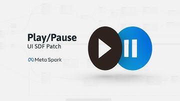 Play/Pause UI patch for Meta Spark