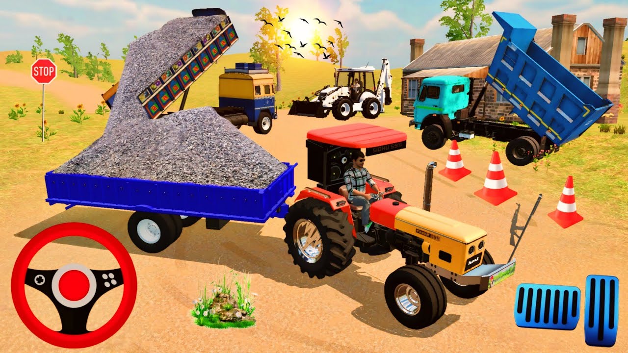 JCB 😱🔥 Loading Bori Into Tractor & Truck 🚜 | Realistic Gameplay 
