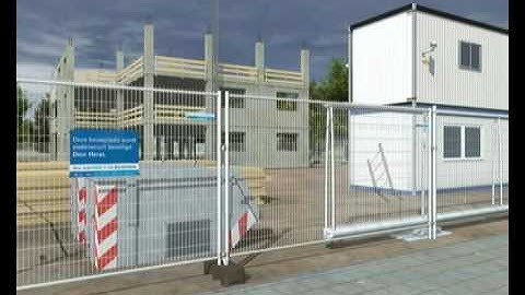 3D animation movie Heras Mobile Fencing & Security P