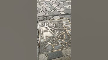 Manhole with Map
