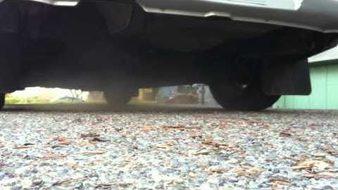 02 wrx stock open downpipe