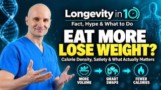 Can You Eat More and Still Lose Weight? |  Longevity in 10 Podcast |  Ep  2