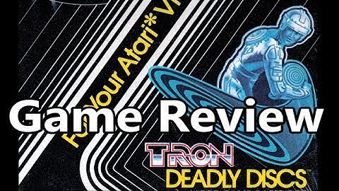TRON Deadly Discs Atari 2600 Review - The No Swear Gamer Ep 338