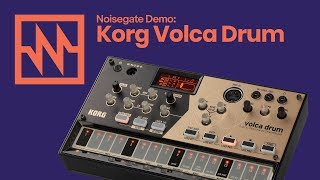 KORG Volca Drum: Performance Demo