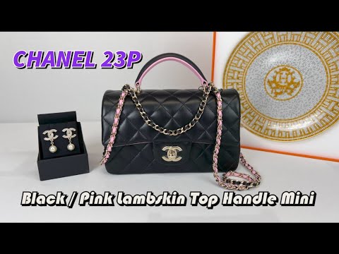 Chanel Top Handle Small Vanity in 23P Pink Lambskin LGHW – Brands