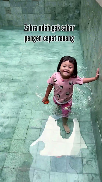 Akhirnya Kolam Renang Nya Diisi Air #Shorts #berenang #airgunung #