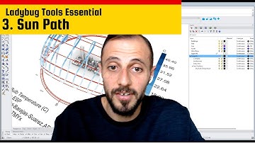 3-Sun Path Analysis with Ladybug 🌞 #sunpath #ladybugtools #grasshopper3d #parametricdesign #rhino3d
