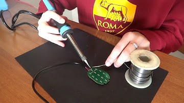 Antifurto museo con Arduino 09: Saldatura